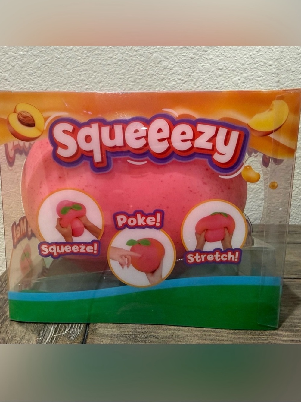 Sunny Days *Viral* Squeezy XL Peach Squishy Toy
